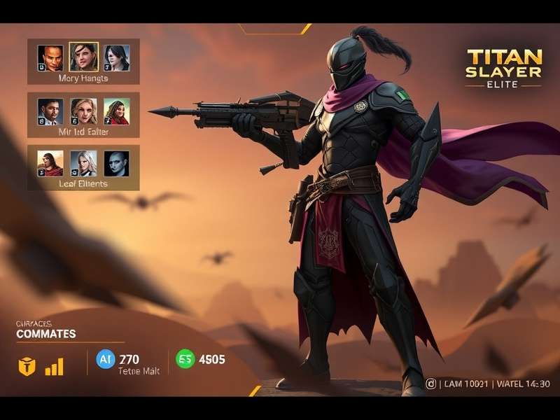 Titan Slayer Elite character customization